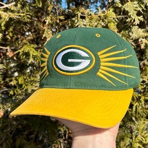 Vintage 90s Starter Green Bay Packers 🏈 strapback hat baseball cap NFL